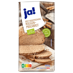 ja! Brot-Backmischung Landbrot Roggenmischbrot