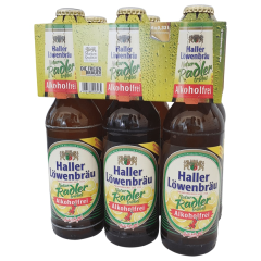 Haller Löwenbräu naturtrübes Radler alkoholfrei