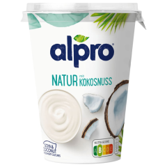 Alpro Soja-Joghurtalternative Natur mit Kokosnuss vegan