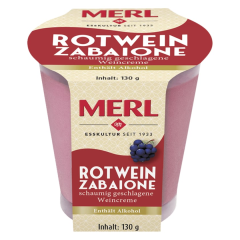 Merl Rotwein Zabaione