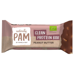 Naturally Pam Bio Clean Protein Bar Peanut Butter vegan