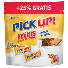 Leibniz Pick up! Minis Choco & Milk +25% gratis