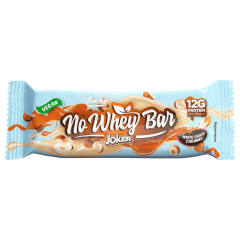 Rocka Nutrition No Whey Bar Joker White Choco Caramel vegan