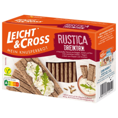 Leicht&Cross Knusperbrot Rustica Dreikorn