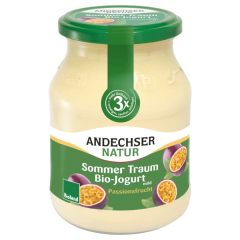 Andechser Natur Bio-Jogurt mild Sommer Traum Passionsfrucht