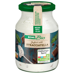 REWE Bio Joghurt mild mit Stracciatella