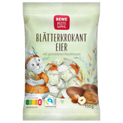 REWE Beste Wahl Ostern Blätterkrokanteier