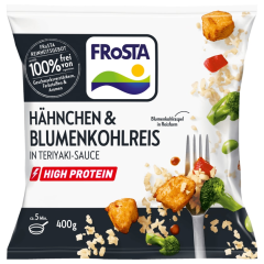 Frosta Hähnchen und Blumenkohlreis