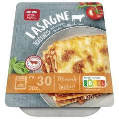 REWE Beste Wahl Lasagne Bolognese