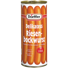 Dörffler Riesenbockwurst