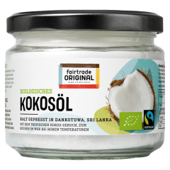 Fairtrade Original Bio Kokosöl kaltgepresst