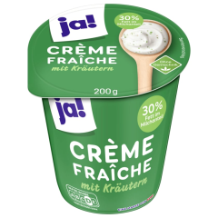 Ja! Creme Fraiche mit Kräutern