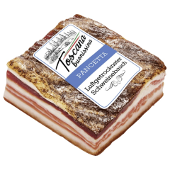 Toscana bounissima Pancetta Schweinbauch getrocknet