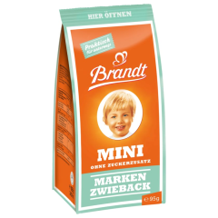 Brandt Mini Markenzwieback ohen Zuckerzsatz