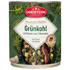 Dreistern Grünkohl mit Kassler und 2 Mettenden