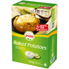 Popp Baked Potatoes mit Creme