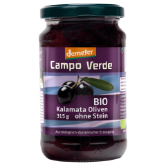 Campo Verde Bio demeter Kalamata Oliven ohne Stein