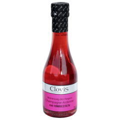 Clovis Weinessig mit Himbeeren