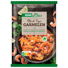 REWE Bio Naturland Black Tiger Garnelen