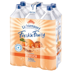 Lichtenauer Fresh'n Fruity Pfirsich