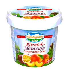 Weideglück Fruchtjoghurt Pfirsich-Maracuja