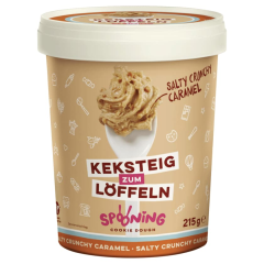 Spooning Keksteig Salty Crunchy Caramel