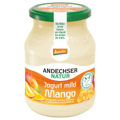 Andechser Natur Bio Demeter Joghurt mild Mango