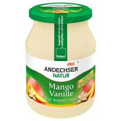 Andechser Natur Bio Joghurt mild Vanille-Mango