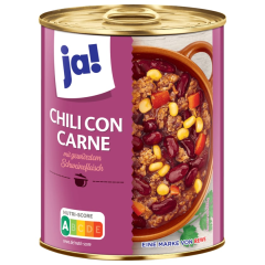 ja! Chili con Carne mit Schweinefleisch