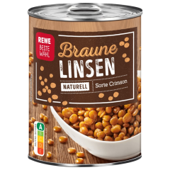 REWE Beste Wahl Braune Linsen