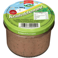 Gutes aus der Eifel Kräuterleberwurst nach Hausmacher