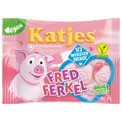 Katjes Fruchtgummi Fred Ferkel vegan