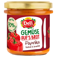 Deli Reform Bio Gemüse auf Brot Paprika