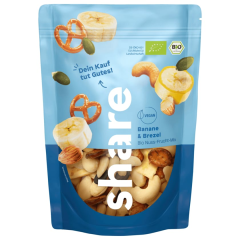 share Bio Nuss-Frucht-Mix Banane & Brezel