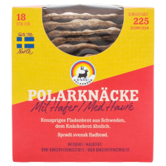 Polarbröd Polarknäcke mit Hafer