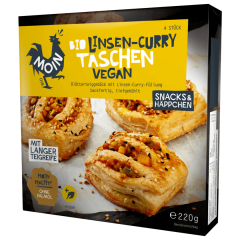 Moin Bio Linsen Curry Taschen vegan