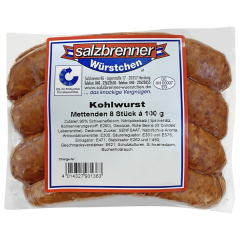 Salzbrenner Würstchen Kohlwurst