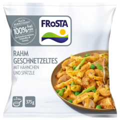 Frosta Rahm-Geschnetzeltes mit Spätzle