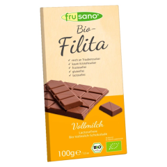 Frusano Bio Filita Vollmilch Schokolade