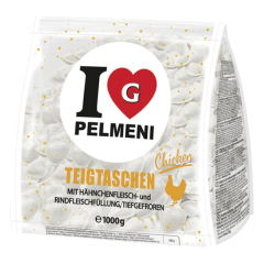 I Love Pelmeni Teigtaschen Hähnchen Rind