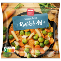 REWE Beste Wahl Gemüsepfanne Rustikale Art