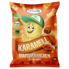 Maiswurm Mais-Snack Karamell