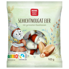 REWE Beste Wahl Ostern Schichtnougat-Eier