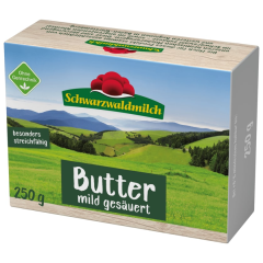 Schwarzwaldmilch Butter mild gesäuert