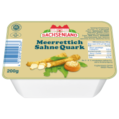 Sachsenland Meerrettich Sahne Quark