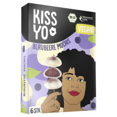 Kissyo Bio Mochis Blaubeere vegan