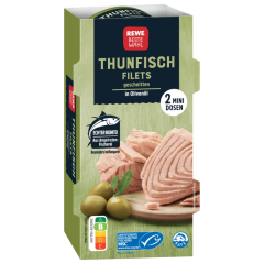 REWE Beste Wahl Thunfischfilets in Olivenöl