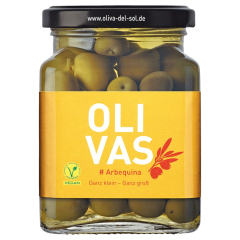 Oliva del Sol Olivas Arbequina vegan