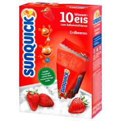 Sunquick Wassereis Erdbeere