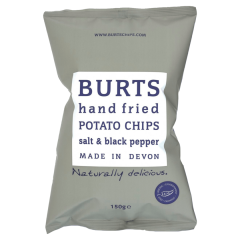 Burts Potato Chips Salt & Black Pepper